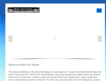 Tablet Screenshot of musictechteacher.com